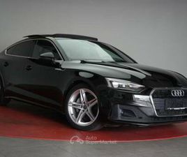 A5 1ª SERIE SPORTBACK 40TDI S-LINE PANO CAMERA MASSAGGIO MEMO*