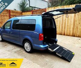 2020 VOLKSWAGEN CADDY MAXI LIFE 5 SEAT AUTO WHEELCHAIR ACCESSIBLE DISABLED ACCESS VEHICLE WAV MPV...