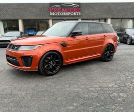 LAND ROVER RANGE ROVER SPORT P575 2022 LAND ROVER RANGE ROVER SPORT SVR