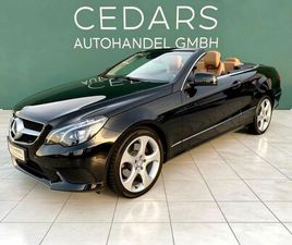 MERCEDES-BENZ E 220D CABRIOLET 9G-TRONIC SPORT LED AIRSCARF