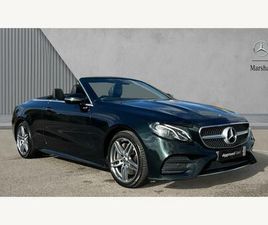 3.0 E350D V6 AMG LINE (PREMIUM) CABRIOLET G-TRONIC+ 4MATIC EURO 6 (START/STOP) 2DR
