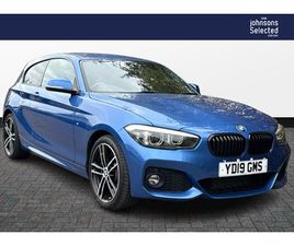 BMW 1 SERIES 120D M SPORT SHADOW EDITION ■STYLE. POWER. PRECISION. THIS 2019 BMW 1 SERIES 120D M SPORT SHADOW EDITION IS WHERE SPORT MEETS SOPHISTICATION — AND 
