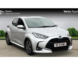 TOYOTA YARIS TOYOTA YARIS DESIGN HATCHBACK'S 1.5 VVT-H DESIGN E-CVT EURO 6 (START/STOP) 5DR