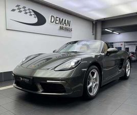 PORSCHE 718 BOXSTER BOXSTER*AVENTURINE GREEN *MEMORY SEAT *BOSE * CAM
