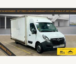 VAUXHALL MOVANO 2.3 CDTI 3500 BITURBO PLATFORM CAB FWD L3 H2 EURO 6 (START/STOP) 2DR