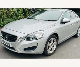 VOLVO S60 T3 1.6 T3 SE SALOON 4DR PETROL POWERSHIFT EURO 5 (150 PS)