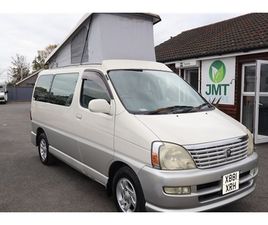 TOYOTA REIGUS AUTOMATIC 2+ 2 BERTH 4 BELTS POP TOP ROOF AUTOMATIC LOVELY CONDITION 12 MONTHS