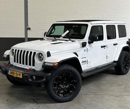 JEEP WRANGLER UNLIMITED 4XE CABRIO, 20 INCH, APPLE - ANDROID ECT.