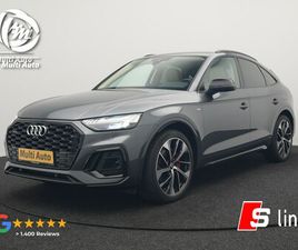 AUDI Q5 SPORTBACK - 50 TFSI E S LINE PLUG IN HYBRID 300PK DEALER O.H PHEV | LUCHTVERING | MATRIX LED | 21