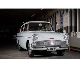 1962 FORD ANGLIA BLEU MANUEL, 4 VITESSES CONDUITE À GAUCH...