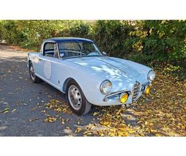 1958 ALFA ROMEO GIULIETTA SPIDER VELOCE SWB A VENDRE
