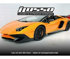 USED 2017 LAMBORGHINI AVENTADOR LP750-4 SUPERVELOCE