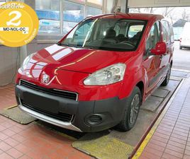 PEUGEOT PARTNER TEPEE PEUGEOT PARTNER 1.6 E-HDI ACTIVE 92CH - V.NEUF 23.762E - GTIE 12+ - SATISFAIT/REMBOURSÉE 15J - RÉGULATEUR - RADAR DE RECUL - BLUETOOTH AUDIO