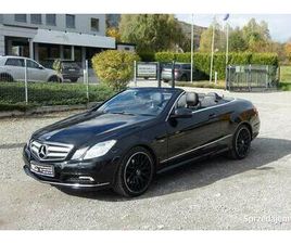 MERCEDES CLASSE E MERCEDES E350CGI 292KM KABRIO AVANTGARDE FULL OPCJA SKÓRA BUCZKOWICE - SPRZEDAJEMY.PL
