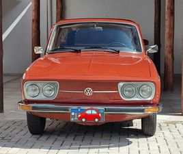 VOLKSWAGEN VARIANT VARIANT 1974 COR OCRE MARAJÓ. PLACA PRETA.