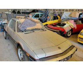 1986 FIAT X1/9 GRIS MANUEL, 5 VITESSES CONDUITE À GAUCHE...