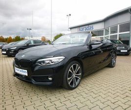 BMW SERIE 2 CABRIO 230 BMW 230I CABRIO SPORT LINE>SPORT AUT/SPORT-LINE/LED<