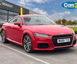 2016 AUDI TT 1.8T FSI S LINE 2DR COUPE PETROL MANUAL