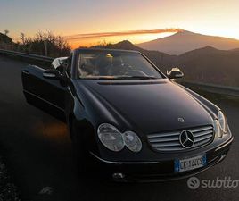 MERCEDES CLK CABRIO CLK 200 MERCEDES CLK W209 CABRIO