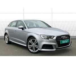 AUDI A3 2020 AUDI A3 35 TFSI S LINE 5DR S TRONIC PETROL HATCHBACK HATCHBACK PETROL AUTOMATIC
