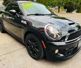 MINI COUPE COOPER S 2013 MINI COOPER S LOADED ONLY 65K.MI.BLACK COUPE 2D.***SALE***