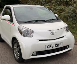TOYOTA IQ 2011 TOYOTA IQ 1.0 VVT-I 2 MULTIDRIVE EURO 5 3DR HATCHBACK PETROL AUTOMATIC