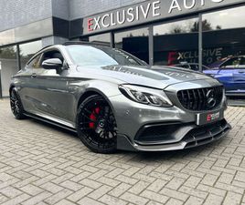 2018 MERCEDES-BENZ C-CLASS 4.0 C63 AMG (PREMIUM)(START/STOP) COUPE 2D SPEEDSHIFT MCT
