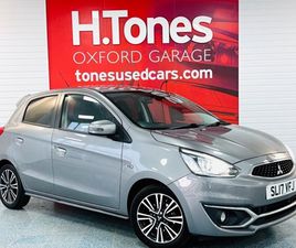 MITSUBISHI MIRAGE 1.2 JURO HATCHBACK 5DR PETROL CVT EURO 6 (START/STOP) (79 PS)