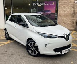 RENAULT ZOE R110 RENAULT ZOE 80KW DYNAMIQUE NAV R110 40KWH 5DR AUTO