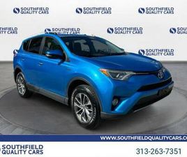 TOYOTA RAV4 2016 TOYOTA RAV4 HYBRID XLE SUV ELECTRIC STORM BLUE