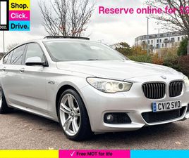 BMW SERIE 5 GT 530 2012 (12) - 3.0 530D M SPORT GT 5DR DIESEL STEPTRONIC EURO 5 (245 PS)
