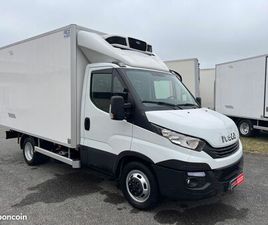IVECO DAILY 35C16 EURO 6 CHÂSSIS CABINE ROUES JUMELÉES 2.3 L 160 CH BOITE DE VITESSE AUTOMATIQUE - HI-MATIC FRIGORIFIQUE AVEC CLIMATISATION / FRIGO ROUTE + SECT