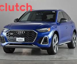 AUDI Q5 SQ5 2023 AUDI SQ5 TECHNIK AWD W/ APPLE CARPLAY, HEATED FRONT SEATS,