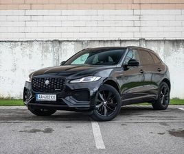 JAGUAR F-PACE P400 JAGUAR F-PACE 3.0 I6 P400 MHEV R-DYNAMIC BLACK AWD A/T