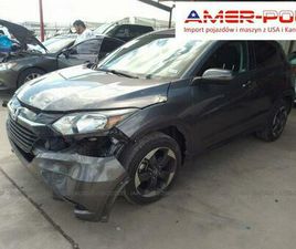 HONDA HR-V HONDA HR-V 2018, 1.8L, USZKODZONY PRZÓD SLUBICE