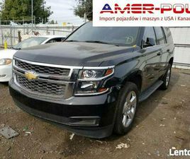 CHEVROLET TAHOE 2016, 5.3L, C1500, PORYSOWANY LAKIER SLUBICE