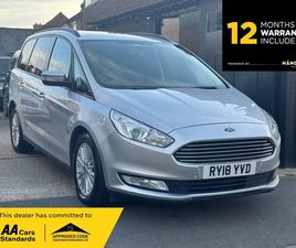 FORD GALAXY 2.0 TDCI ZETEC EURO 6 5DR >> 12 MONTH WARRANTY