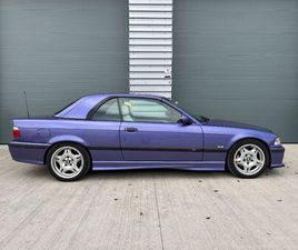 E36 BMW M3 3.2 EVO 6 SPEED MANUAL 1998 S CONVERTIBLE RARE INDIVIDUAL VEILCHENBLAU ONLY 12 MADE