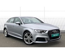 AUDI A3 2020 (20) - 35 TFSI S LINE 5DR S TRONIC PETROL HATCHBACK