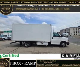 2016 GMC SAVANA G3500 - 16FT BOX - V8 GAS + PROPANE - CERTIFIED