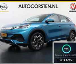BYD ATTO3 62KWH 204PK DESIGN SOH 94% PANO-DAK LEER+ELEKTR.VE