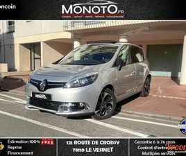 RENAULT SCENIC RENAULT SCENIC 3 III BOSE 1.2 TCE 130CH TOIT OUVRANT CAMERA BOSE GPS ENTRETIEN RENAULT