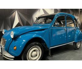 1984 CITROEN 2CV BLEU MANUEL, 4 VITESSES CONDUITE À GAUCH...
