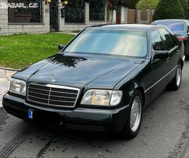 MERCEDES-BENZ S500 W140 1993 PERFEKTNÍ STAV