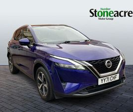 NISSAN QASHQAI 2022 (71) - 1.3 DIG-T MHEV N-CONNECTA SUV 5DR PETROL HYBRID MANUAL EURO 6 (START/STOP) (140 PS