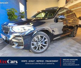 BMW X3 2.0I BMW X3 2.0 I 185 F97 MHEV HYBRID M-SPORT XDRIVE BVA - GARANTIE 12 MOIS
