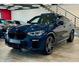 BMW X6 (G06) 40D XDRIVE 3.0 D 24V MILD HYBRID 340 CV M SPORT / TOIT OUVRANT PANORAMIQUE / CARPLAY / HARMAN KARDON / JANTES 22’’ / PACK ‘’CARBONE’’ / GARANTIE 12