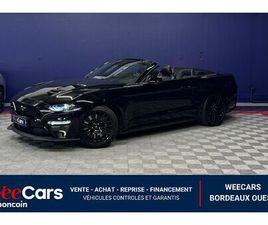 FORD MUSTANG CABRIOLET 5.0 V8 GT 450CV BVA