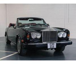 ROLLS ROYCE CORNICHE CONVERTIBLE