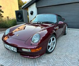 PORSCHE 993 COUPÉ HANDSCHALTER ORIGINAL DEUTSCH 3.HAND